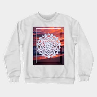 Lace Sunset Crewneck Sweatshirt